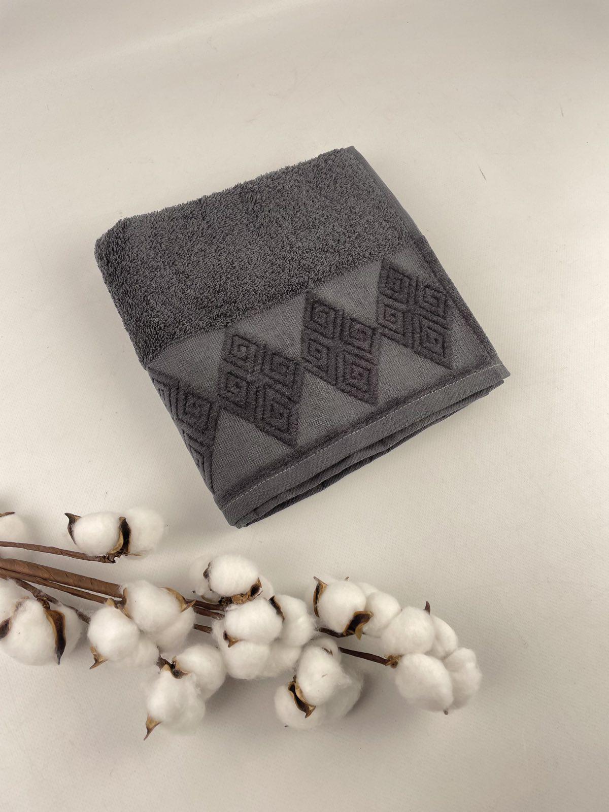 Рушник AE Dar 50х90 см Антрацит (CN37515) - фото 1 Рушник AE Dar 50х90 см Антрацит (CN37515) - фото 1