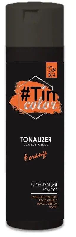 Тоналайзер для волос Tin Color Сочный апельсин 8/4 250 мл (11077653)