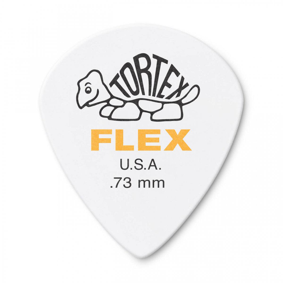 Медиатор Dunlop 468R.73 Tortex Flex Jazz III 73 мм 72 шт. (125313)