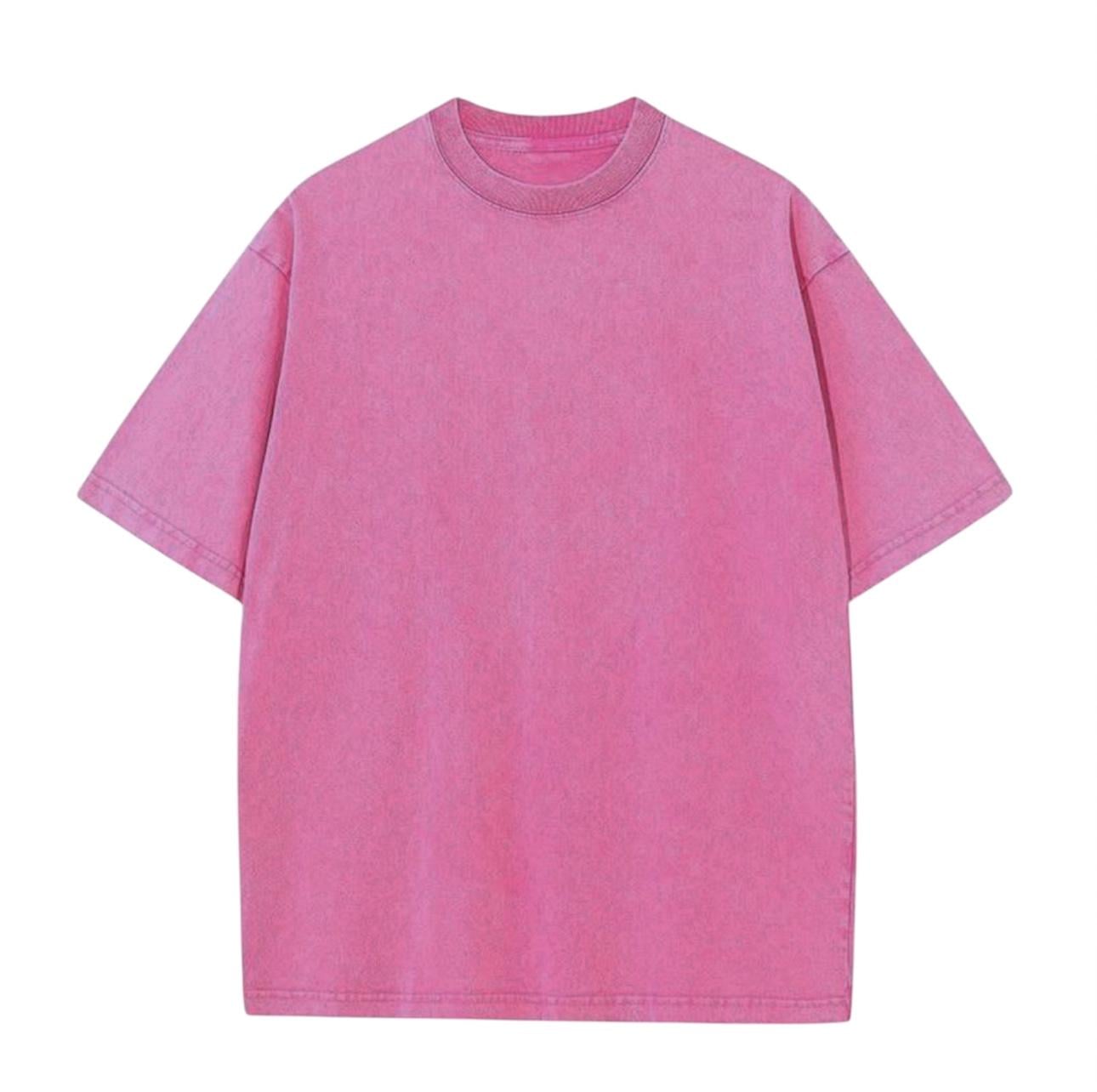 Футболка варенка оверсайз унисекс 2XL Розовый (024707856782)