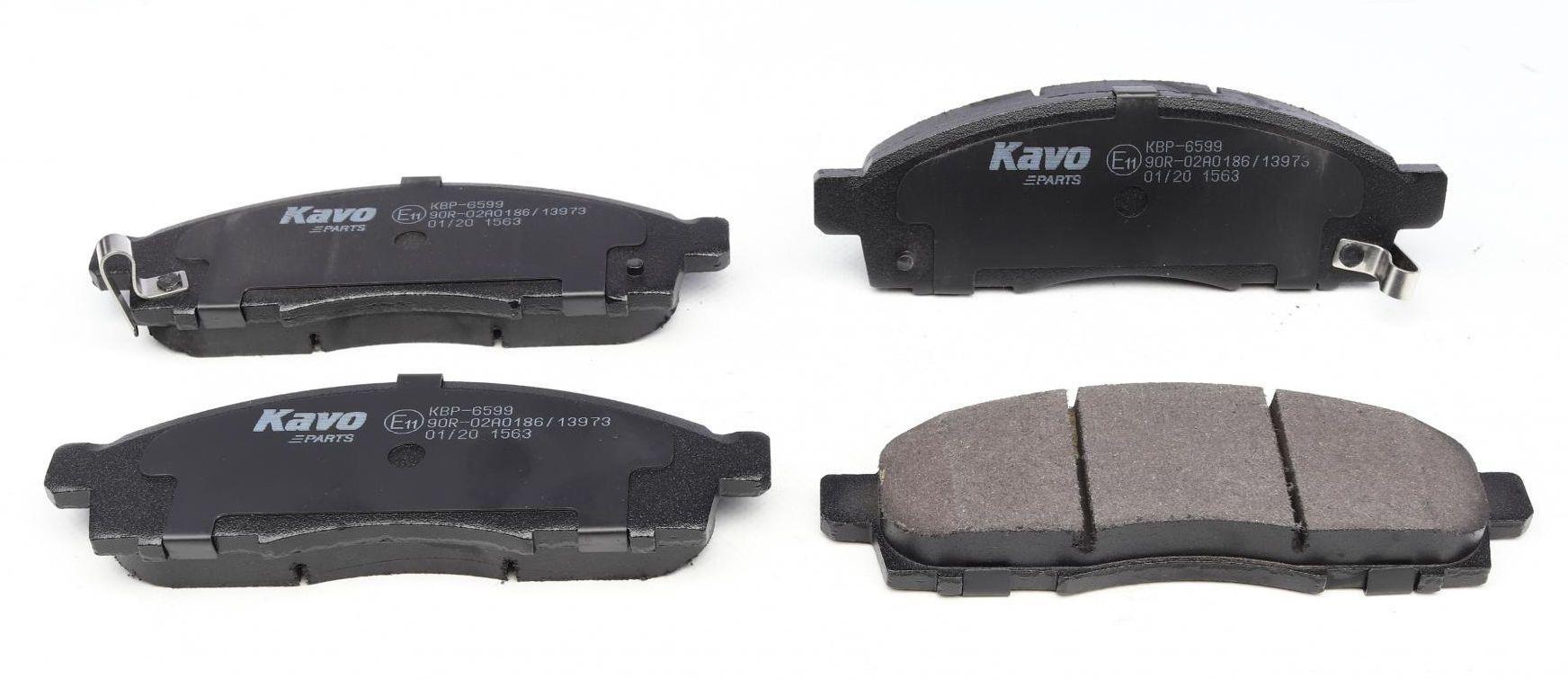 Колодки тормозные передние KAVO PARTS для Nissan NV200 10- (KBP-6599)
