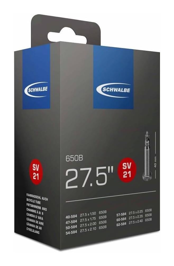 Камера для велосипеда Schwalbe SV21 EK 40 мм 27,5"/40/62-584 (TUB-09-09)