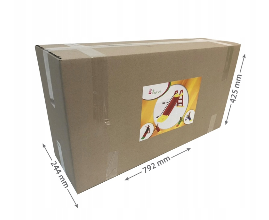 Дитяча гірка 140 см Різнокольоровий (100811) - фото 2 Дитяча гірка 140 см Різнокольоровий (100811) - фото 2