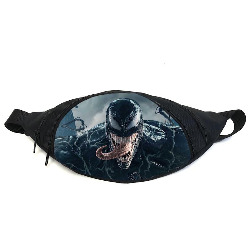Поясная сумка-бананка Cappuccino Toys GB-Venom 01 Черный (2399980017)