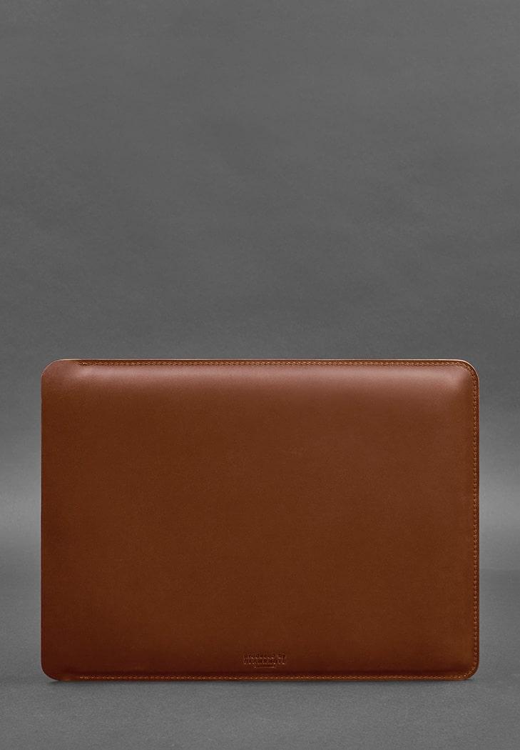 Чехол кожаный для MacBook 14" Crazy Horse Светло-коричневый (A-027420) - фото 2 Чехол кожаный для MacBook 14" Crazy Horse Светло-коричневый (A-027420) - фото 2