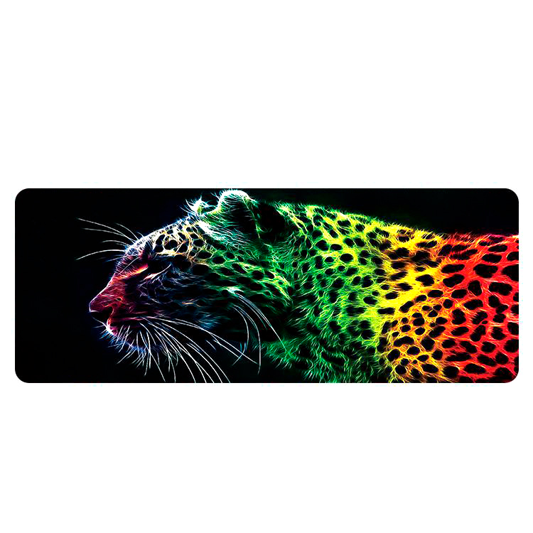 Коврик тканевый Panther с прошивкой 2х300x700 мм Черный (YUT_V7711)