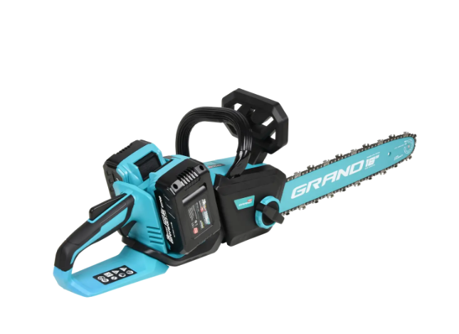 Электропила цепная аккумуляторная Grand АПЦ-40А шина 16" 2600 Вт (32899789) Электропила цепная аккумуляторная Grand АПЦ-40А шина 16" 2600 Вт (32899789)