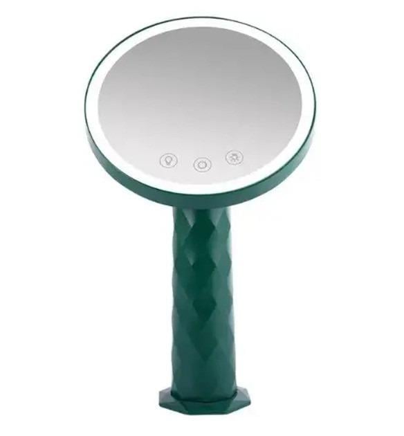 Зеркало с LED подсветкой круглое Зеленый (TVT-09-53)