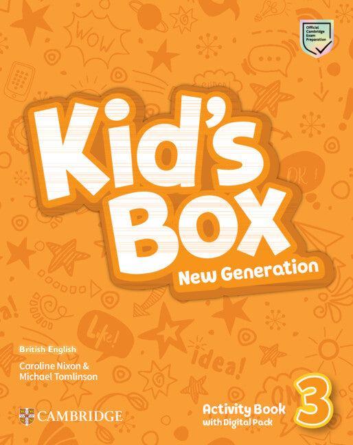 Рабочая тетрадь Kid's Box New Generation 3 Activity Book with Digital Pack