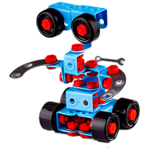 Конструктор 10в1 на шурупах с шуруповертом 286 деталей