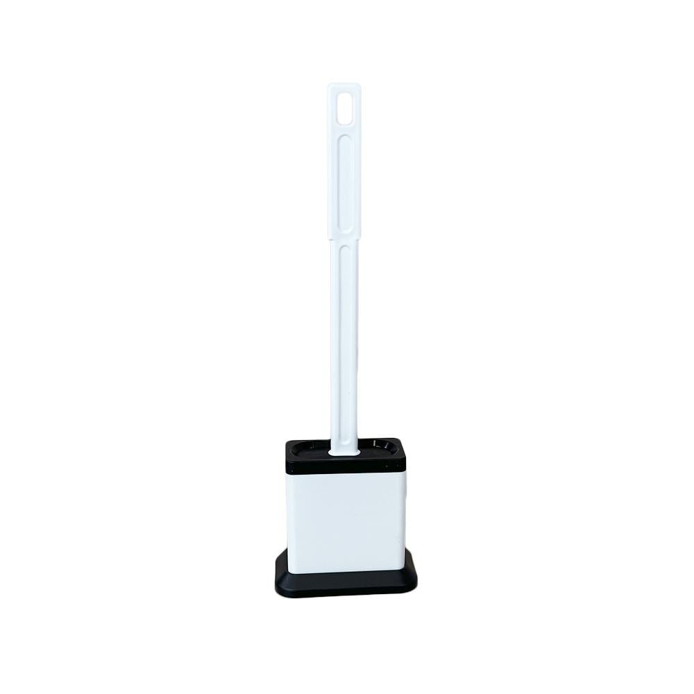 Йоршик для унітазу Master Sanpreis силіконовий прямокутний Білий