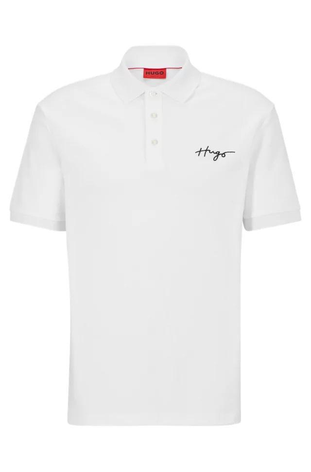 Поло мужское Hugo Boss Handwritten Logo 07-8005WT 3XL (10329311)