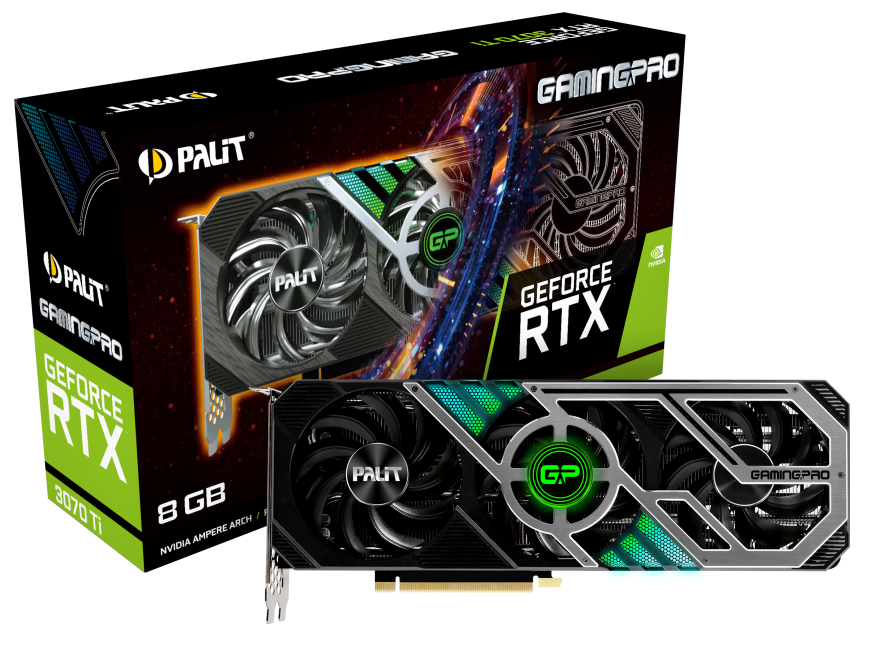 Видеокарта Palit RTX 3070 Ti GamingPro (21617387)