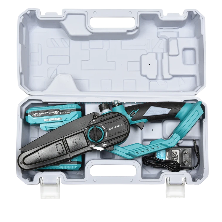 Пила цепная аккумуляторная Grand АПЦ-6М/2-2 2 шины/2 цепи кейс - фото 3