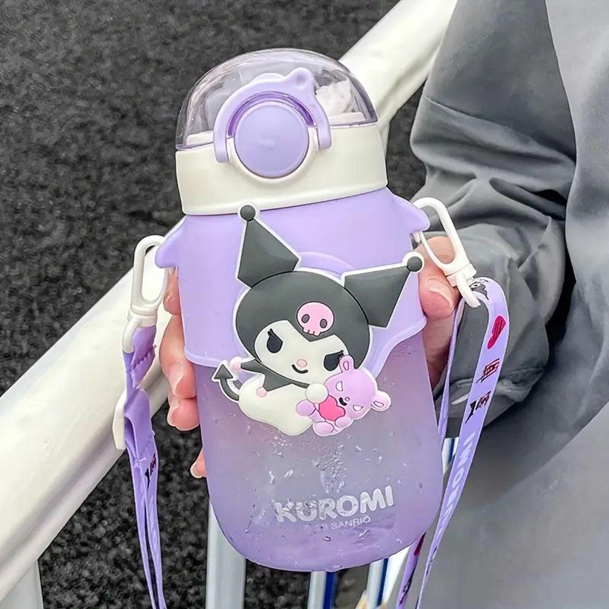 ᐉ Бутылка для воды Kuromi 690 мл Фиолетовый • Купить в Киеве