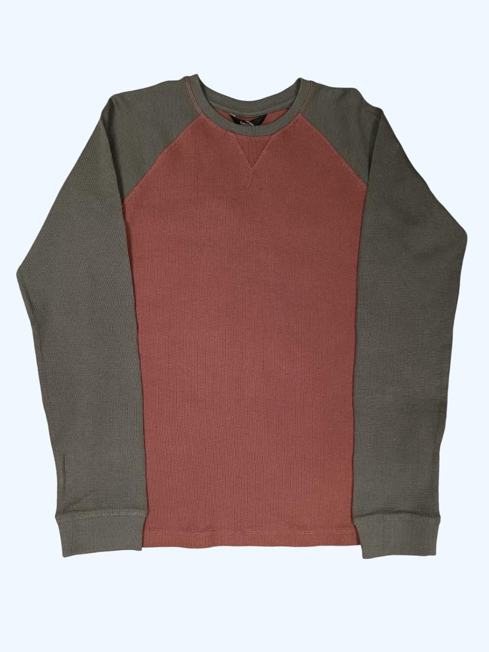 Реглан для підлітка George 170-176 см Сірий з бордовим (0298)