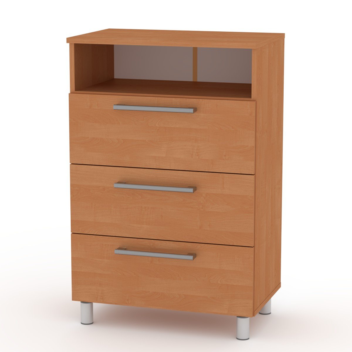 Комод на ножках Компанит-3 Ольха (60c734fe56ed397aa71050f3) - фото 1 Комод на ножках Компанит-3 Ольха (60c734fe56ed397aa71050f3) - фото 1