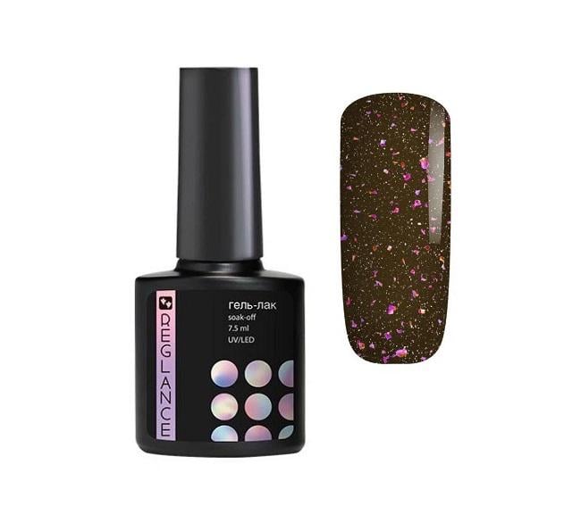 Гель-лак светоотражающий с хлопьями Reglance 7,5 мл 309 Fatal (000309)