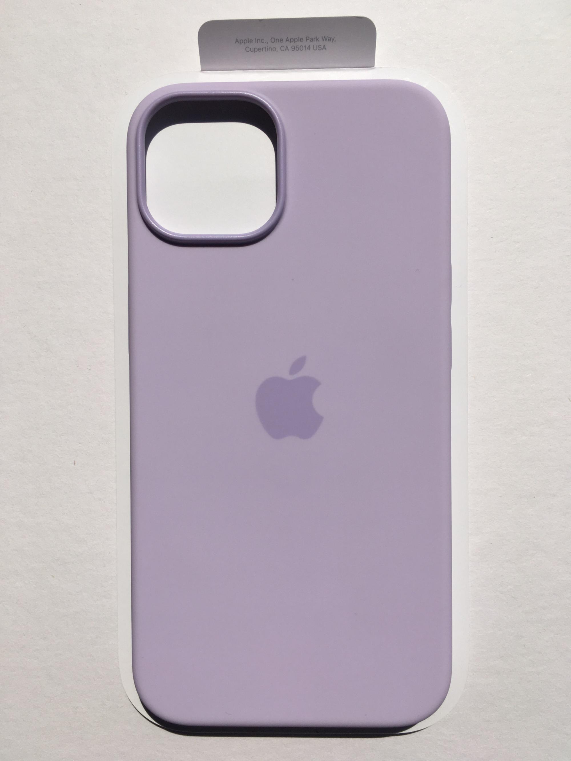 Чехол противоударный силиконовый Silicone Case MPRY3ZE/A MagSafe () для Apple Iphone 14 (6.1") Lilac - фото 2