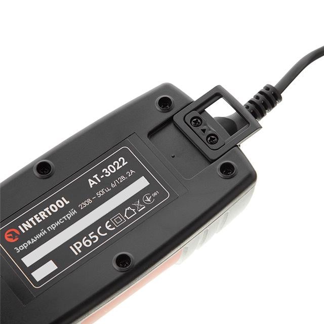 Зарядний пристрій Intertool6/12 В 2 А 230 В 1,2 - 60 А/г (AT-3022) - фото 4 Зарядний пристрій Intertool6/12 В 2 А 230 В 1,2 - 60 А/г (AT-3022) - фото 4