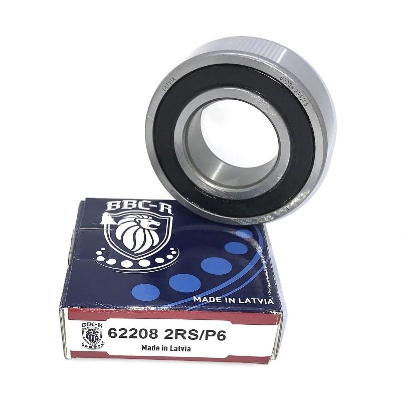 Подшипник BBC-R 62208 2RS/P6 40х80х23 мм (6-180508)