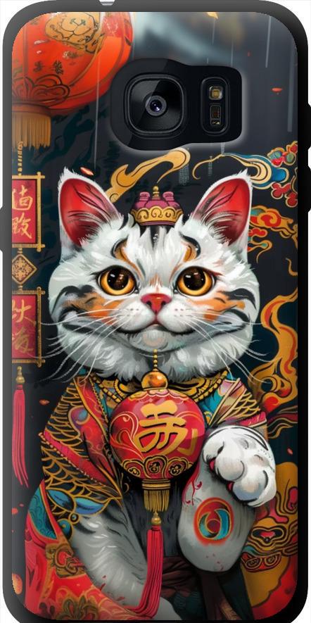 Чехол на Samsung Galaxy S7 Edge G935F China Cat v2 (6135b-257-42517) Чехол на Samsung Galaxy S7 Edge G935F China Cat v2 (6135b-257-42517)