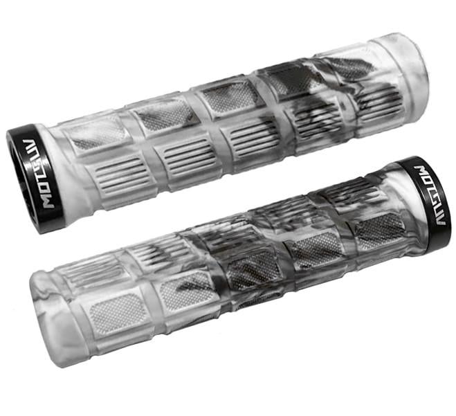 Грипсы для велосипеда Motsuv Shock'R Черно-белый