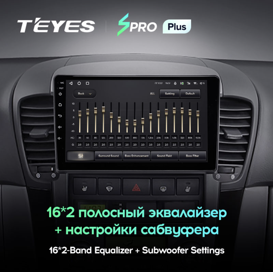 Автомагнитола штатная Teyes SPRO Plus для Kia Sorento BL 2002-2011 Android SPRO PLUS 6+128G Wi-Fi/4G (1601224458) - фото 4