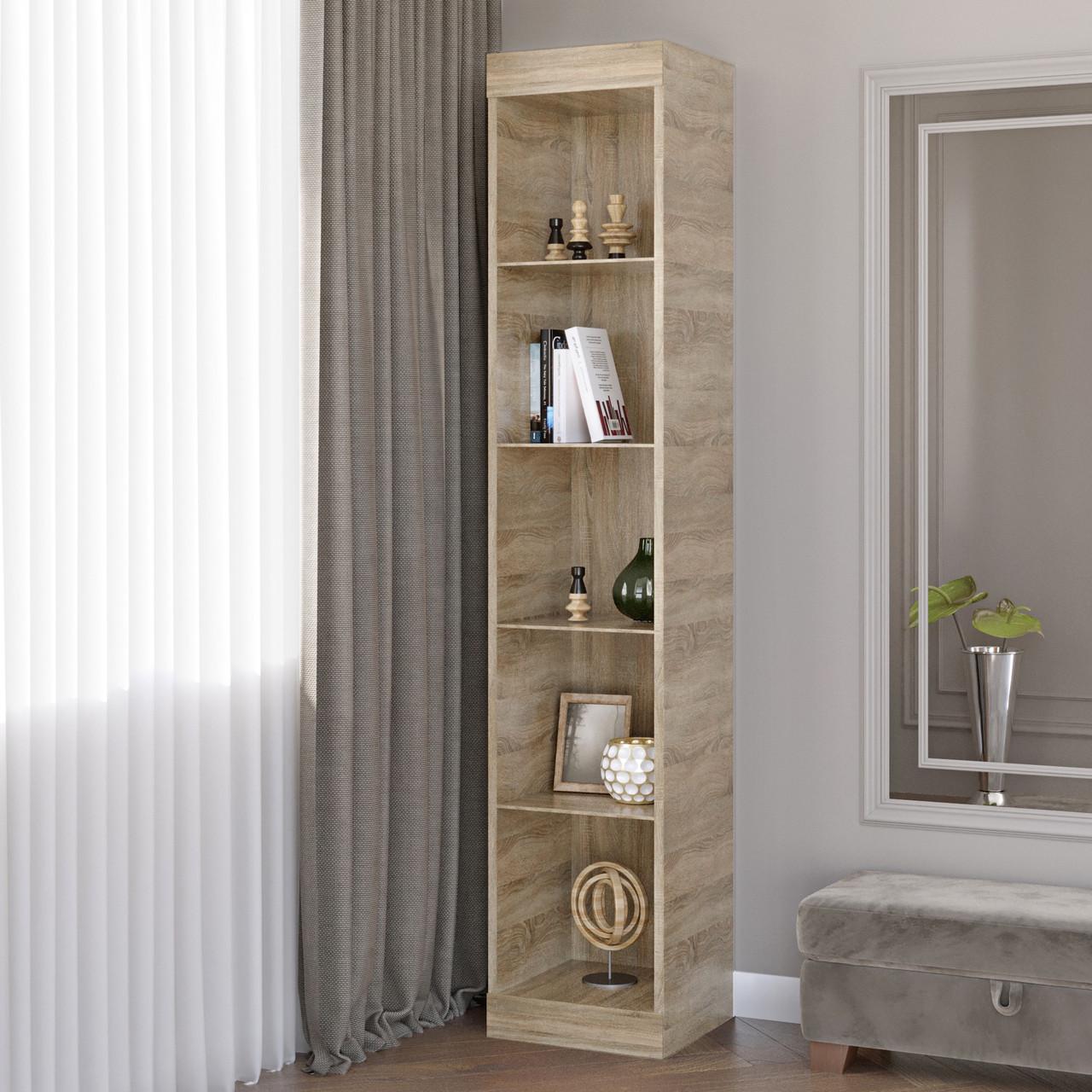 Шафа-пенал відкрита Соната Дуб сонома (26760484) - фото 1 Шафа-пенал відкрита Соната Дуб сонома (26760484) - фото 1