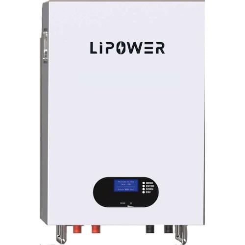 Акумулятор настінний LIPOWER LiFePO4 BT512200-СО155 10kWh (1788)