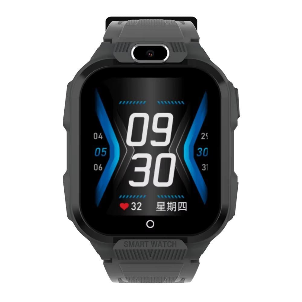 Смарт-часы детские D08 GPS 4G SIM и видеозвонком Черный (35625955) - фото 2