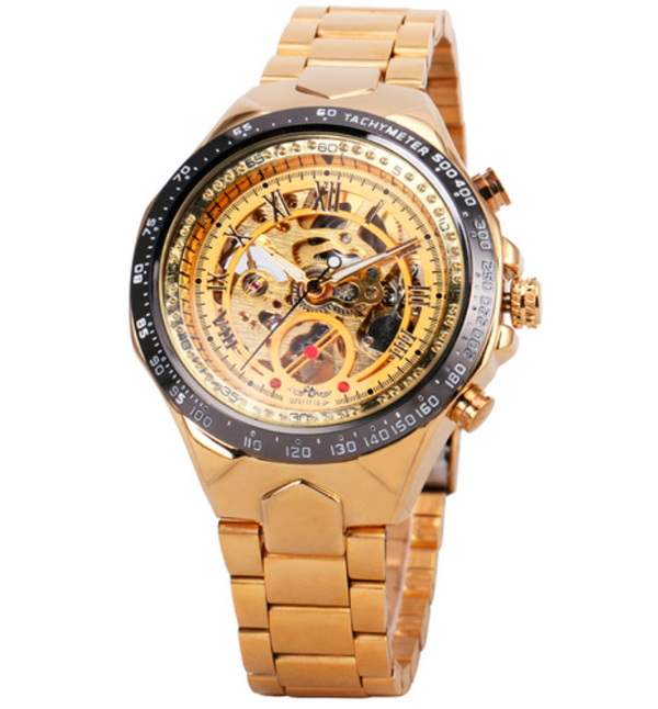 Годинник наручний чоловічий Winner Action Gold (11111) - фото 5 Годинник наручний чоловічий Winner Action Gold (11111) - фото 5