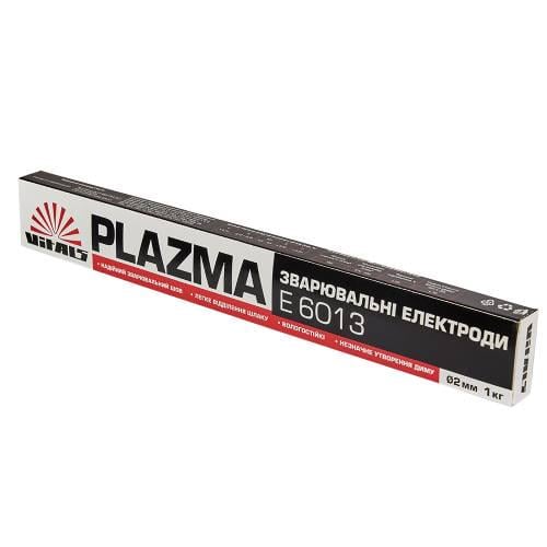 Электроды сварочные Vitals Plazma E6013 d 2 мм 1 кг (10612802)