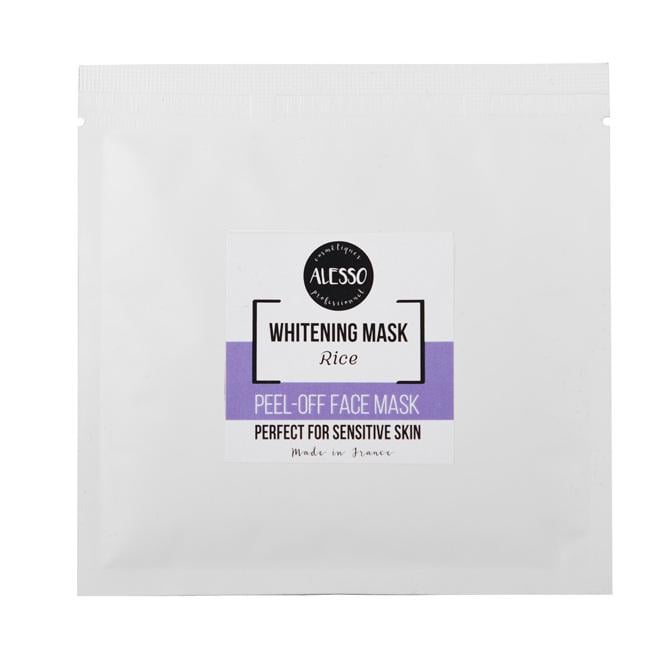 Альгинатная маска ALESSO Whitening Mask Rice 25 г (3273629211172)