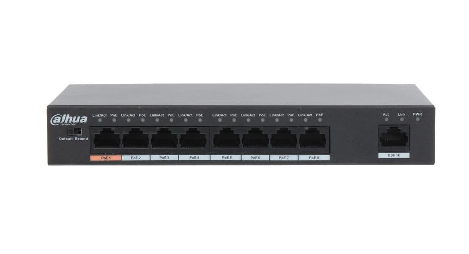 Коммутатор Dahua PFS3009-8ET-96