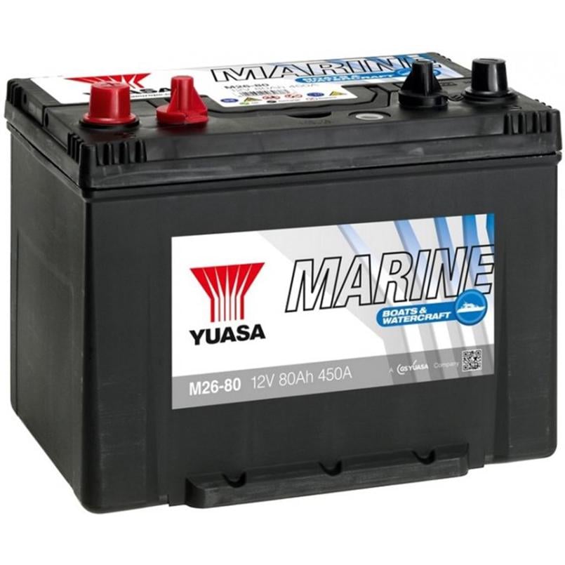 Акумулятор Yuasa Marine 80Ah/12V (M26-80)