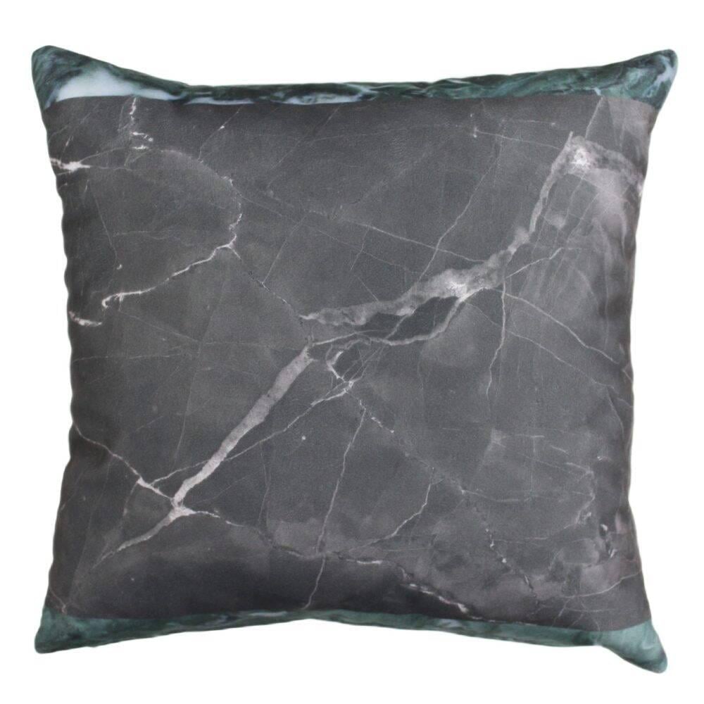 Подушка декоративная Maestro 45x45 см Серый/Бирюзовый (000084717)