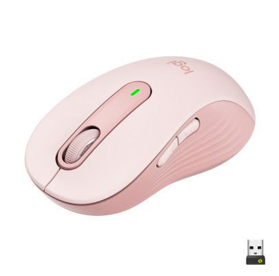 Комп'ютерна мишка Logitech Signature M650 L Wireless Rose (910-006237)