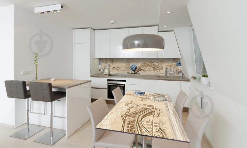 Наклейка виниловая на стол Zatarga «Винтажная архитектура» 600х1200 мм Z180627st Наклейка виниловая на стол Zatarga «Винтажная архитектура» 600х1200 мм Z180627st