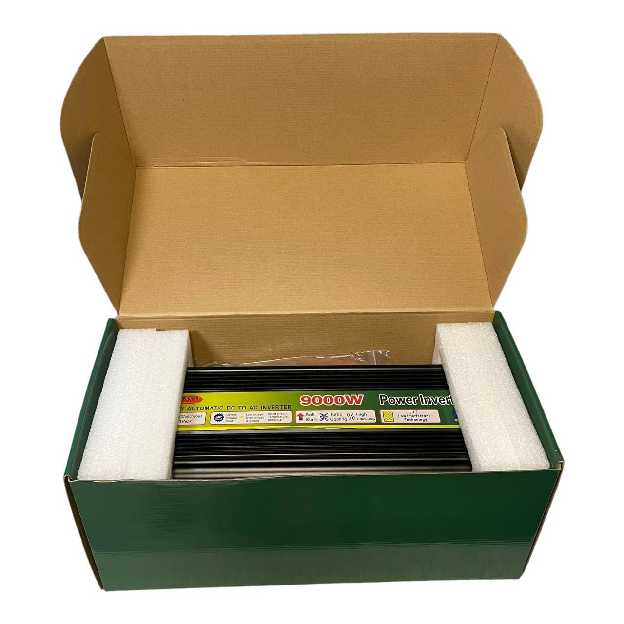 Інвертор напруги Wimpex автомобільний 9000 W 12 220 V - фото 3 Інвертор напруги Wimpex автомобільний 9000 W 12 220 V - фото 3