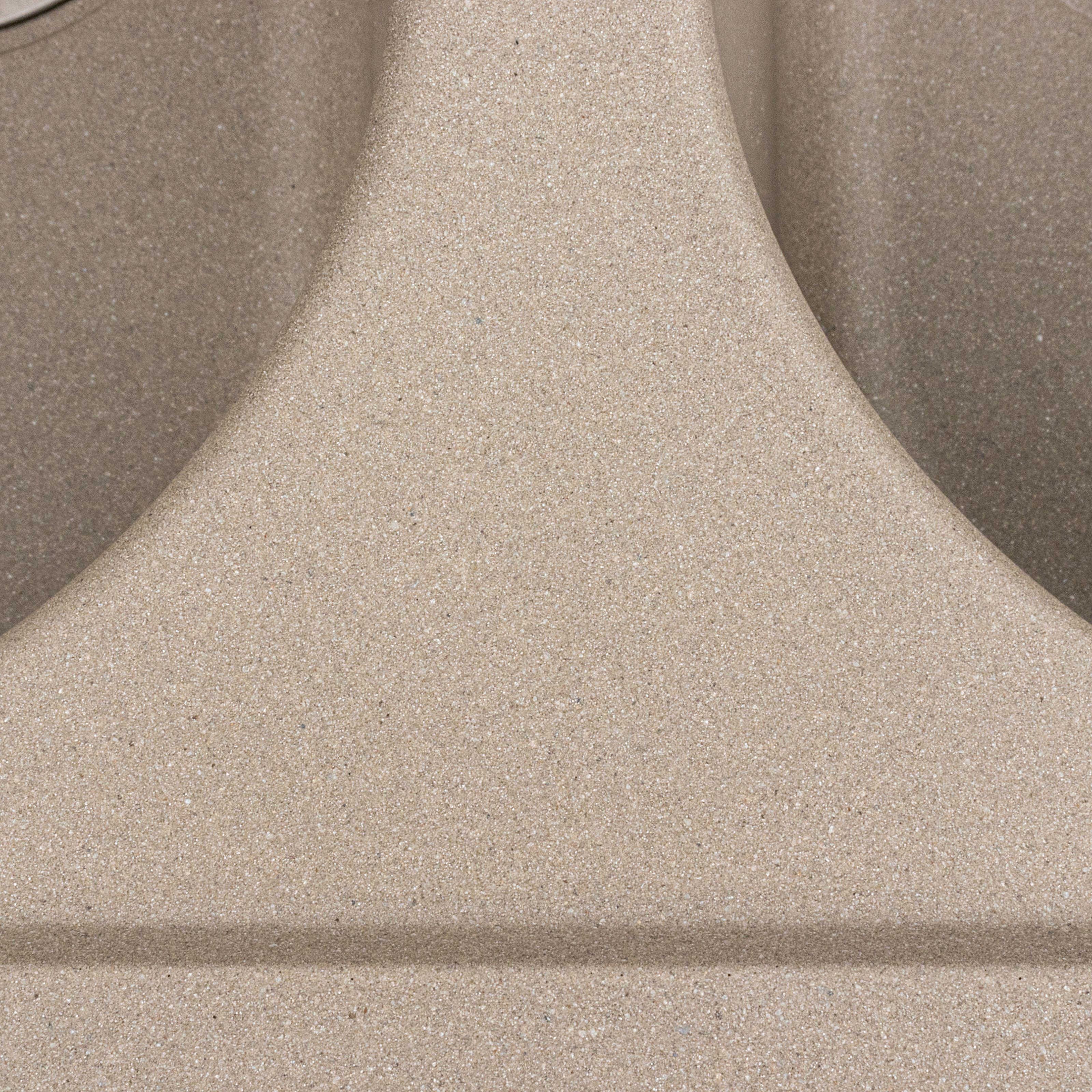 Мийка кухонна Platinum PLS-A39640 дві чаші гранітна прямокутна 785x498 мм Бежевий (25963607) - фото 6 Мийка кухонна Platinum PLS-A39640 дві чаші гранітна прямокутна 785x498 мм Бежевий (25963607) - фото 6