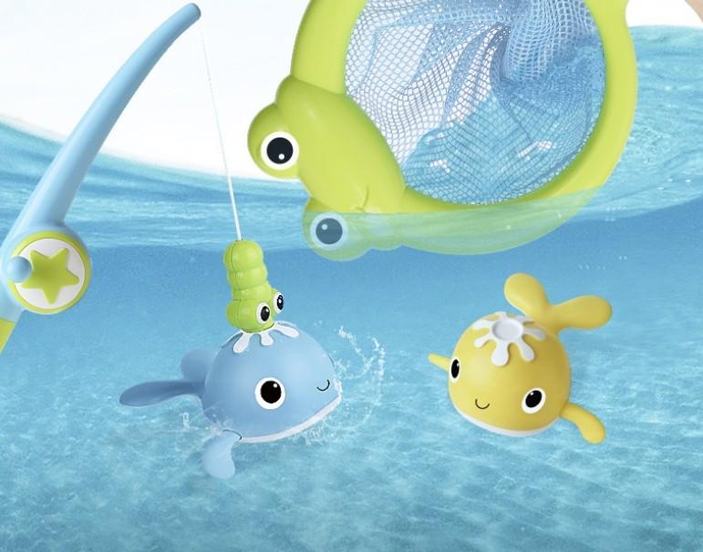 Игровой набор для купания Рыбалка с удочкой и сачком Разноцветный - фото 2 Игровой набор для купания Рыбалка с удочкой и сачком Разноцветный - фото 2