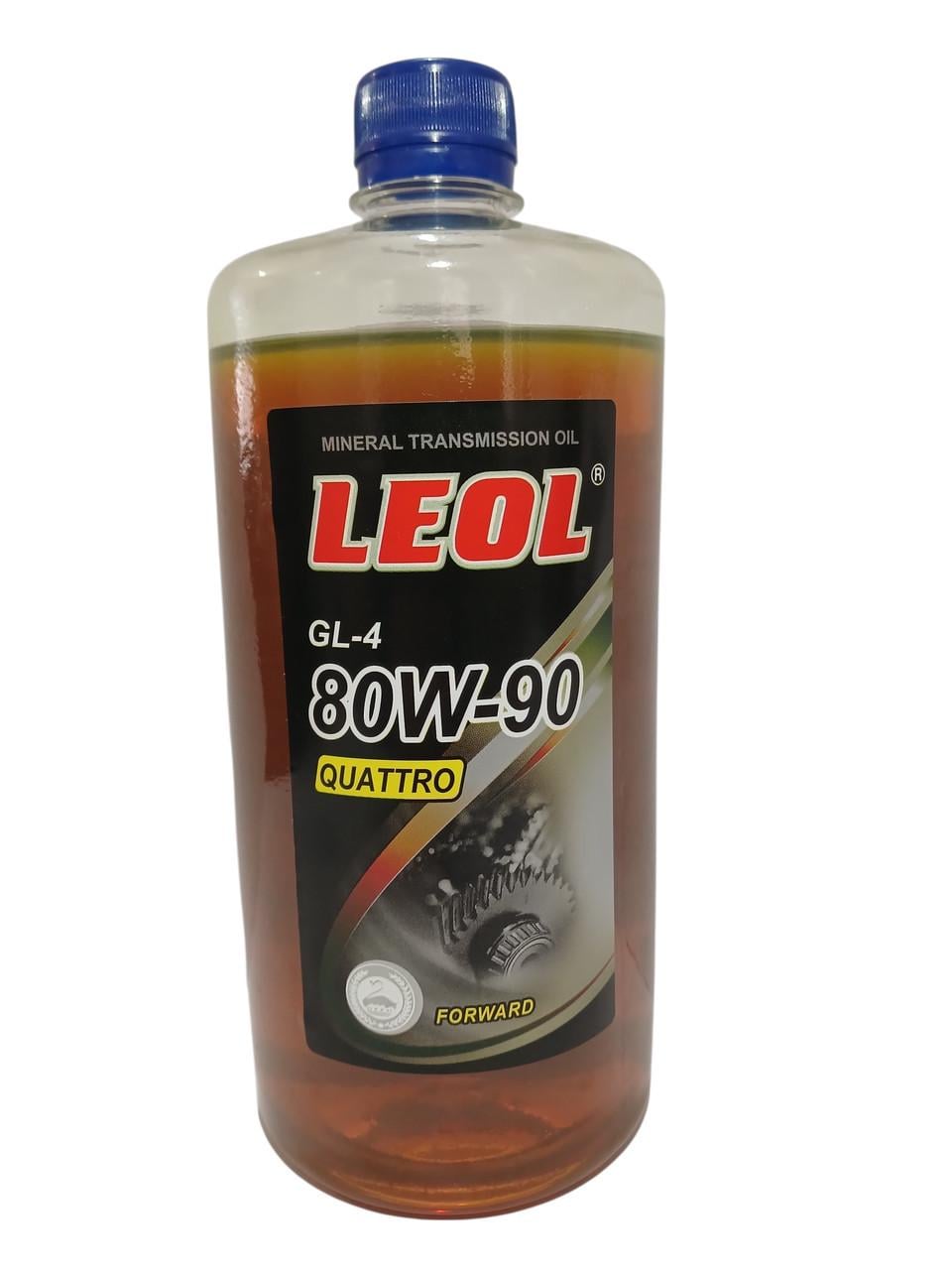 Олива трансмісійна Леол 80W-90 GL-4 Quattro форвард 1 л (2038476712)