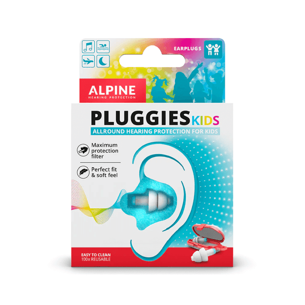 Беруши детские универсальные многоразовые Alpine Pluggies Kids SNR 26 дБ Беруши детские универсальные многоразовые Alpine Pluggies Kids SNR 26 дБ