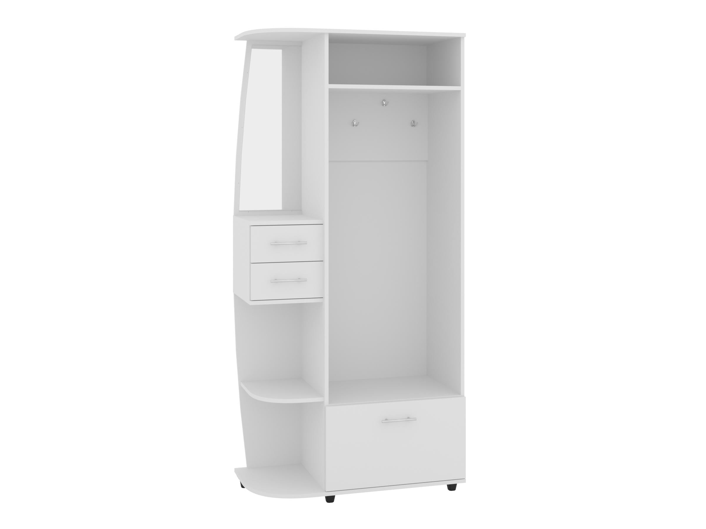 Прихожая PEHOTIN Бригантина 90х42,6х193 см Белая (PN-101762)