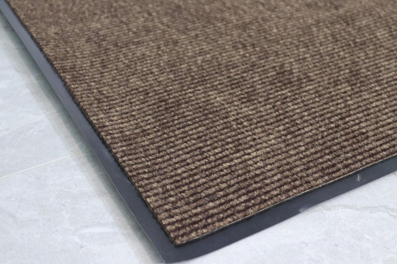 Коврик грязезащитный 88x120 см в прихожую Ребро (3008/brown) - фото 2