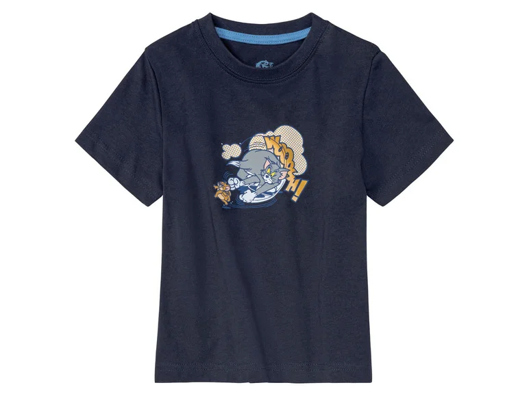 Футболка дитяча Lupilu 371674_2107 Tom&Jerry 98-104 см Темно-синій (371674_2107-2-3)