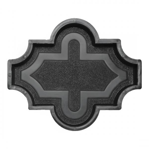 Форми для тротуарної плитки Верес-2007 Мелірія з візерунком 45 мм (11001-2362) Форми для тротуарної плитки Верес-2007 Мелірія з візерунком 45 мм (11001-2362)