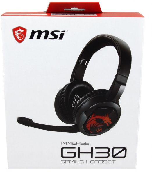 Навушники MSI Immerse GH30 Immerse Stereo Over-ear Gaming Headset V2 (S37-2101001-SV1) - фото 13