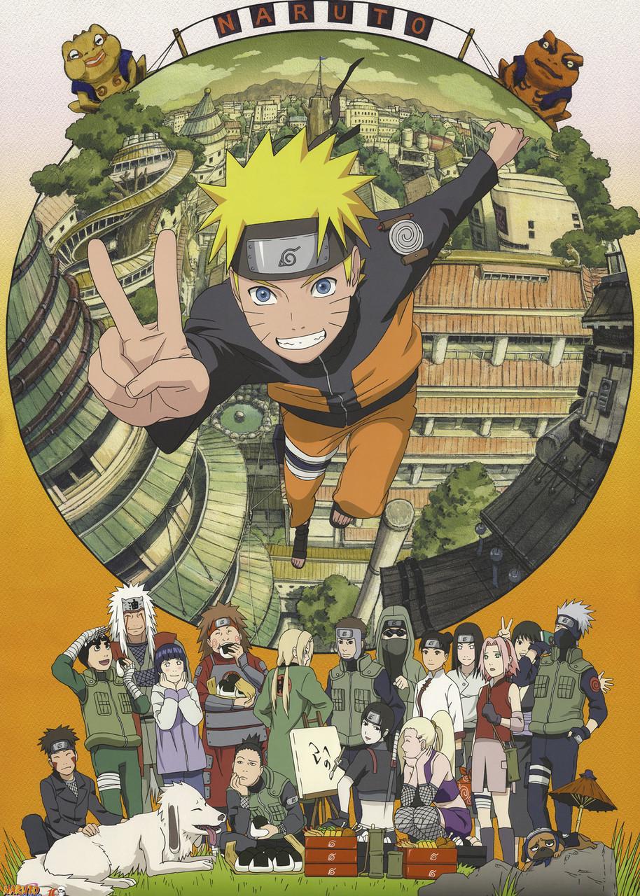 Картина GeekLand Naruto Наруто постер